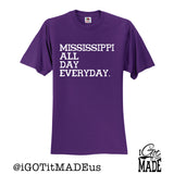 Mississippi All Day Everyday T-shirt