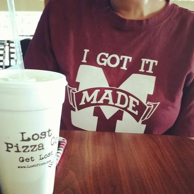 Pizza and T-shirts