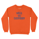 HBCUs vs Everybody Sweatshirt (Navy Logo)