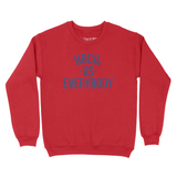 HBCUs vs Everybody Sweatshirt (Navy Logo)
