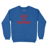 HBCUs vs Everybody Sweatshirt (Red Logo)