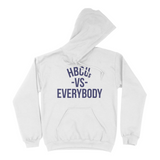 HBCUs vs Everybody Hoodie (Navy Logo)