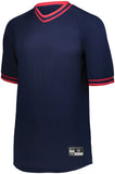 Retro V-neck Baseball Jersey