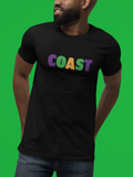 Coast Mardi Gras Graphic T-shirt