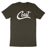 Coast Short-Sleeve Unisex T-Shirt (white)
