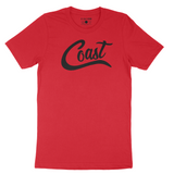 Coast Short-Sleeve Unisex T-Shirt (black)