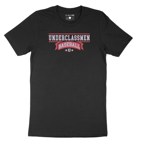 Underclassmen Baseball Banner T-shirt