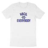 HBCUs vs Everybody Short-Sleeve T-Shirt (Navy Logo)