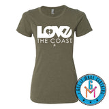 Love The Coast T-shirt LADIES