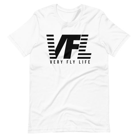 Very Fly Life Short-Sleeve Unisex T-Shirt (Black)
