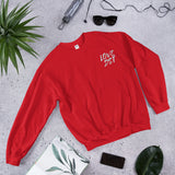 LOVE DST Embriodered Sweatshirt (Red)
